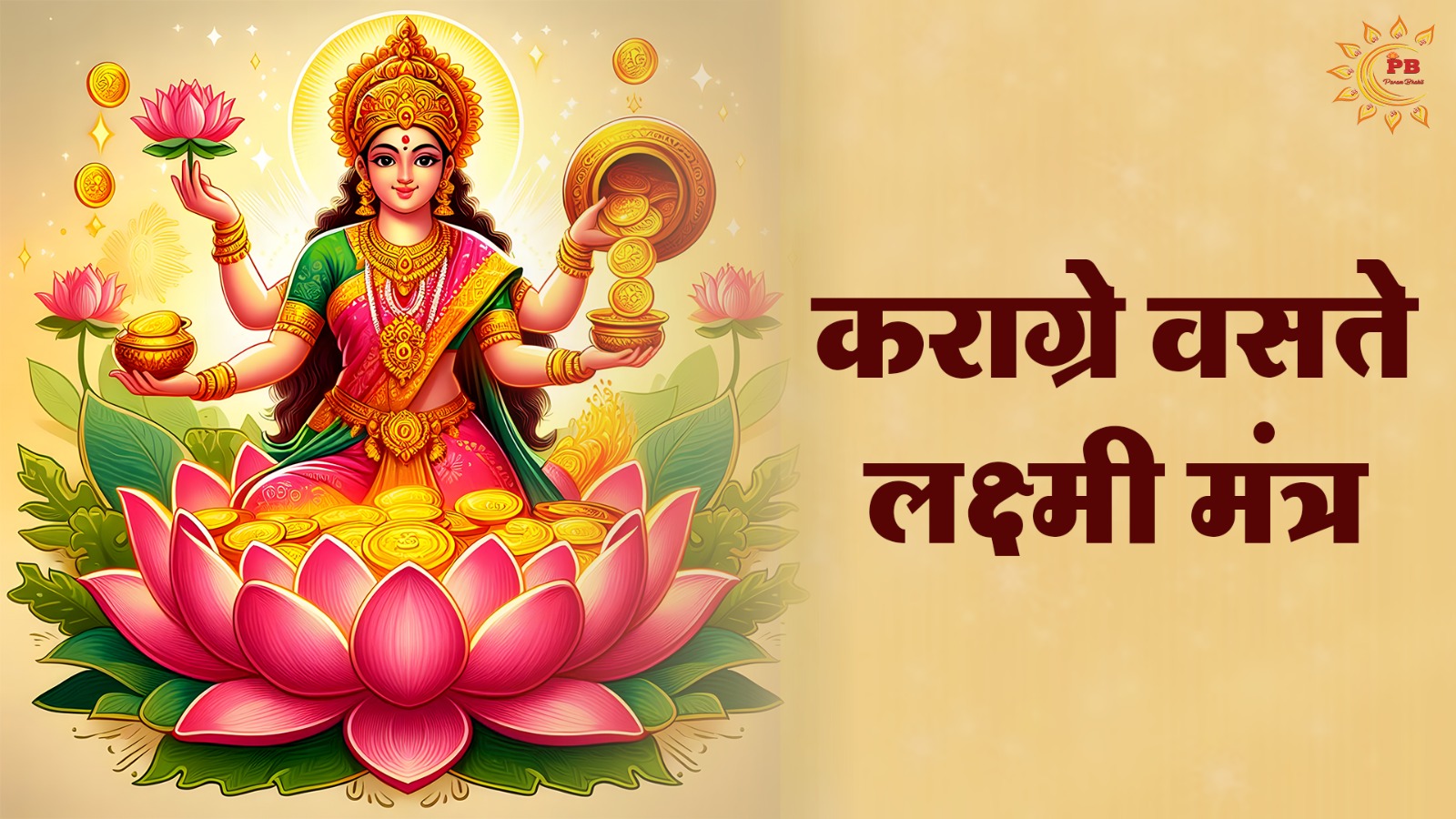 Karagre Vasate Lakshmi Mantra: कराग्रे वसते लक्ष्मी मंत्र Lyrics